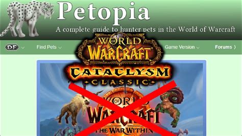petopia wow classic|Iba pa.